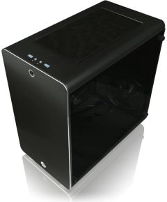 RAIJINTEK THETIS BLACK WINDOW, tower case (black, tempered glass) Datoru korpusi