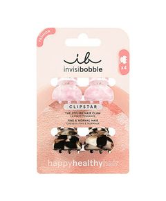 Invisibobble Clipstar Petit Four ( 4 ks ) - Skřipec do vlasů Matu kopšana