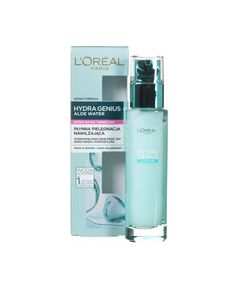 L'oreal Hydra Genius Aloe Water Dry & Sensitive Skin Gel-Cream - Gelový krém pro velmi suchou a citlivou pleť 70ml Smaržas - NESAKĀRTOTS