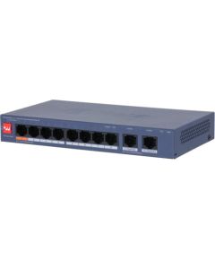 Switch DAHUA DH-CS4010-8ET2GT-60 PoE ports 8 60 Watts CS4010-8ET2GT-60 Switch