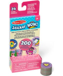 MELISSA & DOUG дополнительные наклейки Sticker WOW! Любимые вещи Творческие игрушки