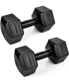 Spokey ‎‎Hantle Monster II winylowe 2 x 5 kg czarne Велосипеды