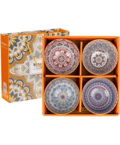 Komplekts BOHEMIA 4 bļodas, krāsains Jaunumi, mēbeles, māja