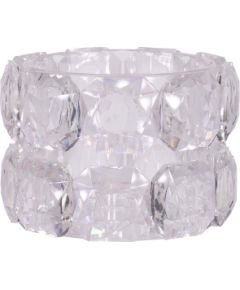 Svečturis CHANLE D7xH5.5cm, caurspīdīgs Sveces un svečturi