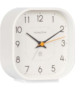 Alarm clock BARDI H11.2cm, white Часы на стене