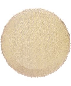 Galda sedziņa COS D38cm zelta krāsā Jaunumi -Dārzam