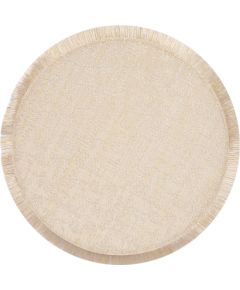 Galda sedziņa VERO D38cm, zelta krāsā Jaunumi -Dārzam