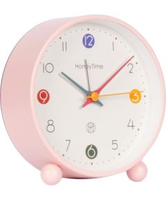 Alarm clock LOOKBOOK H12.5cm, pink Часы на стене