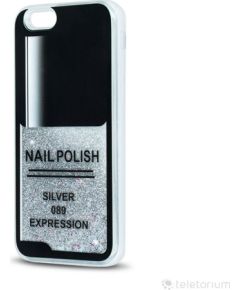 GreenGo Apple  Apple iPhone 7/ iPhone 8 Liquid Glitter TPU Silver Neoriģinālie Maciņi