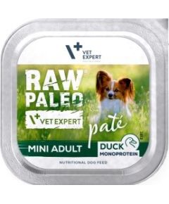 RAW PALEO Pâte Mini Adult Duck - wet dog food - 150g Suņu barība