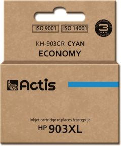Actis KH-903CR ink (replacement for HP 903XL T6M03AE; Standard; 12 ml; cyan) - New Chip Чернила для принтера