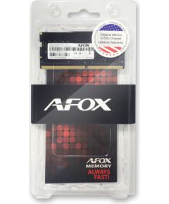 AFOX SO-DIMM DDR4 8GB 2666MHZ RAM Operatīvā atmiņa