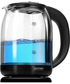 MPM MCZ-129 Elektriskā tējkanna 1.6L 1500W Tējkannas (elektriskās)