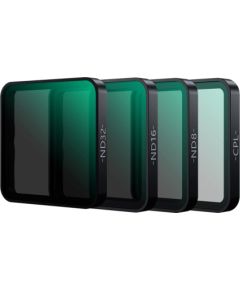 Telesin CPL/ND8/ND16/ND32 filter set for Insta360 Ace Pro 2 / Ace Pro Sporta kameru aksesuāri