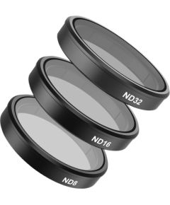 CPL, ND 8/16/32 Telesin filter set for DJI Action 5 Pro / 4 /3 Sporta kameru aksesuāri