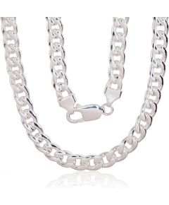 Серебряная цепочка Картье 7 мм #2400139, Серебро 925°, длина: 55 см, 60.8 гр. Viriešiem