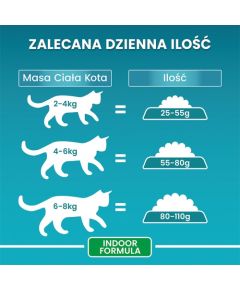 Purina One Indoor Cat Adult Karma dla kota z indykiem 3kg Сухой корм для кошек