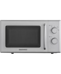Mikroviļņu krāsns Daewoo KOR 6S20S 2, 20 L, 700 W, sudraba krāsā Mikroviļņu krāsnis