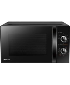 Mikroviļņu krāsns Toshiba MW MG20PBK, 20 L 800 W jaudu, grilla funkcija, 6 jaudas līmeņi Mikroviļņu krāsnis