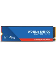 WD Blue SN5100 4TB PCIe M2 WDS400T5B0E Жесткие диски (SSD)