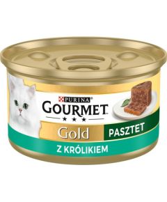 Purina GOURMET Gold Rabbit - wet cat food - 85g Kaķu konservi