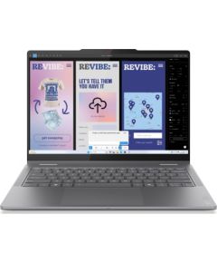Lenovo Yoga 7 2-in-1 14ILL10 Copilot+ PC Intel Core Ultra 5 226V Hybrid (2-in-1) 35.6 cm (14") Touchscreen WUXGA 16 GB LPDDR5x-SDRAM 1 TB SSD Wi-Fi 7 (802.11be) Windows 11 Home English Grey Portatīvie datori