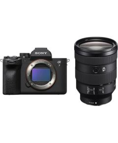 Sony A7 IV sistēmas kamera + 24-105 G objektīvs Hibrīdkameras