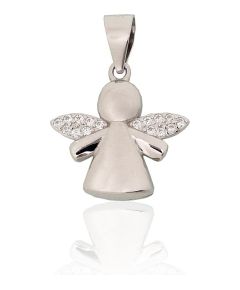 Sudraba kulons #2302043(PRh-Gr)_CZ, Sudrabs 925°, rodijs (pārklājums), Cirkoni, 1.4 gr. Sieviešu