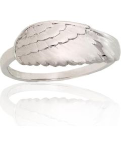 Sudraba gredzens #2102004(PRh-Gr), Sudrabs 925°, rodijs (pārklājums), Izmērs: 17, 2.1 gr. Sieviešu