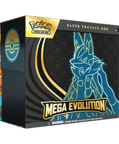 Pokemon Mega Evolutions Elite Trainer Box Kerailykorttisetti Galda spēles
