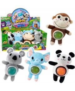 Leantoys Maskotka do ściskania brzuszek z kulkami MIX Mīkstās rotaļlietas