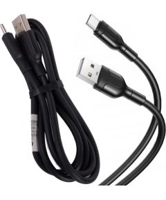 Fusion универсальный зарядный кабель USB-A - TYPE-C |1,4 м | 2,1A | черный Дата USB-кабели