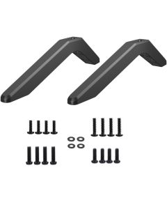 (Ir veikalā) TV Kājas universālās Adjustable Stand TV Legs Alloy Replacement Aluminum TV un monitoru stiprinājumi, kronšteini