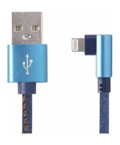 Gembird USB Male - Apple Lightning Male 1m Blue Дата USB-кабели