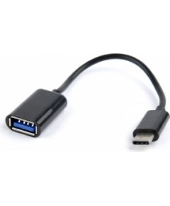 Gembird OTG USB Type C Male - USB Female 0.2m Black Дата USB-кабели