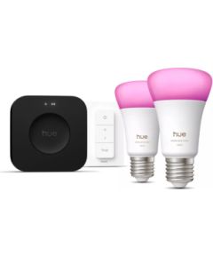 Philips Hue WCA A60 E27 2KIT SW Pro EU E27 White and colored light Viedās lampas un spuldzes