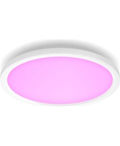 Philips Hue Surimu round panel light, 39.5 cm Bluetooth, Zigbee Griestu lampas - šķīvji