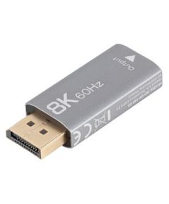 Lanberg Displayport (M) to HDMI (F) Adapter 8K, Silver AD-DP-HD-03 Adapteri