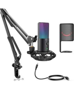 FIFINE T669 PRO3 Wired Microphone with RGB Lighting and Stand | USB / FIFINET669PRO3 Mikrofoni