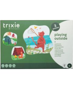 Trixie puzle - Spēlēšanās ārā (3 puzles) - 35-633 Jaunumi, Bērnu preces