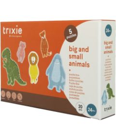 Trixie puzle -  Lieli un mazi dzīvnieki (5 puzles) - 35-630 Jaunumi, Bērnu preces