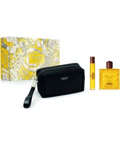 Versace Eros Energy Dárková sada EDP 100 ml, miniaturka EDP 10 ml a kosmetická taštička 100ml Парфюмерные наборы