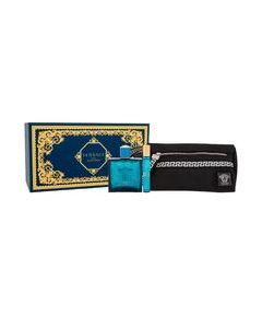 Versace Eros Eau de Parfum Gift set EDP 100 ml, miniature EDP 10 ml and cosmetic bag 100ml Парфюмерные наборы