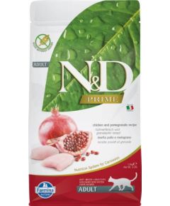 Farmina N&d prime cat chicken & pomegranate adult - sucha karma dla kota - 1,5 kg Kaķu sausā barība