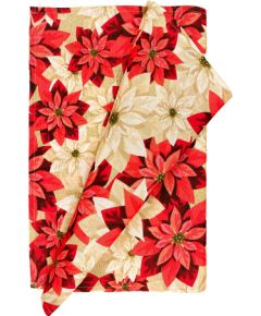 Galdautiņš CHRISTMAS NEW 43x116cm, puansetijas Jaunumi -Dārzam