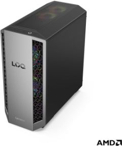 Lenovo LOQ 26ADR10 Desktop Tower AMD Ryzen 7 8745HX 32 (2x16GB) GB SO-DIMM DDR5 1000 GB NVIDIA GeForce RTX 5060 No Optical drive No keyboard Windows 11 Home Warranty 24 month(s) Personālie datori