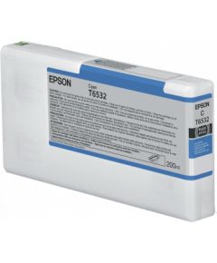 Epson Ink Cartridge T6532 Ink Cartridge Cyan Lāzerprinteru izejmateriāli