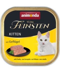 ANIMONDA Vom Feinsten Kitten Chicken - wet cat food - 100g Kaķu konservi