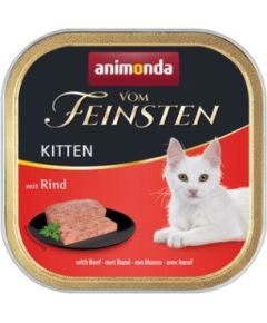 ANIMONDA Vom Feinsten Kitten Beef - wet cat food - 100g Kaķu konservi