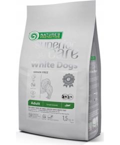 NATURE'S PROTECTION Superior Care White dog Small breeds Insect - dry dog food - 1,5kg Suņu barība
